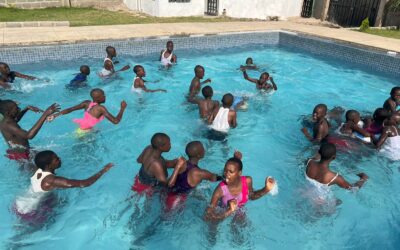 Swimming Lesson with Grade 7 @ Korando