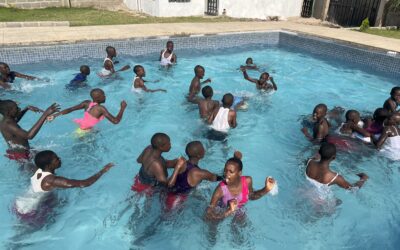 Swimming Lesson with Grade 8 @ Korando