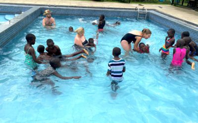 Swimming Lesson with the Kids @ Korando